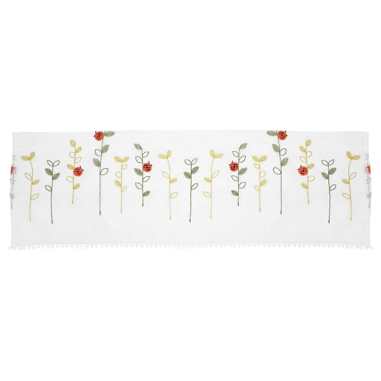 Short Curtains Indoor Decoration Half Curtain Not Easy to Shrink Patterns 1Pack