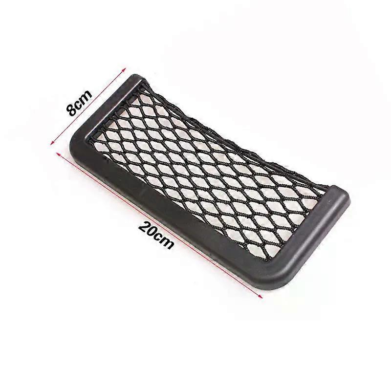 3 Layer Mesh Bag Car Elastic Storage Net Bag Between Seats Auto Interior Organizer Car Divider Pet Barrier Universal Stretchable