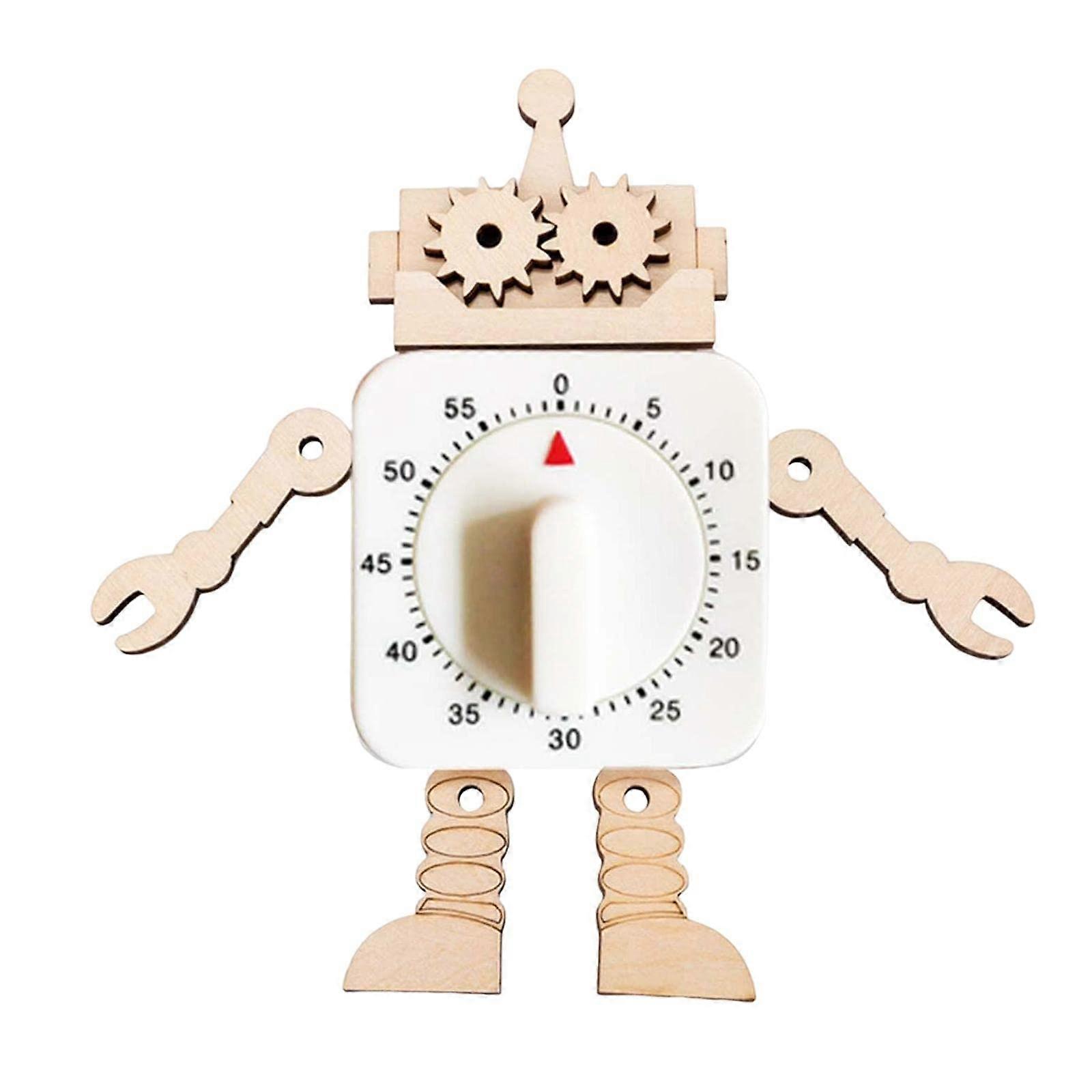Busy Board DIY Fine Motor Skills Sensory Toy for Toddlers and Kids, Travel Activity for Cars and Airplanes, Robot Timer