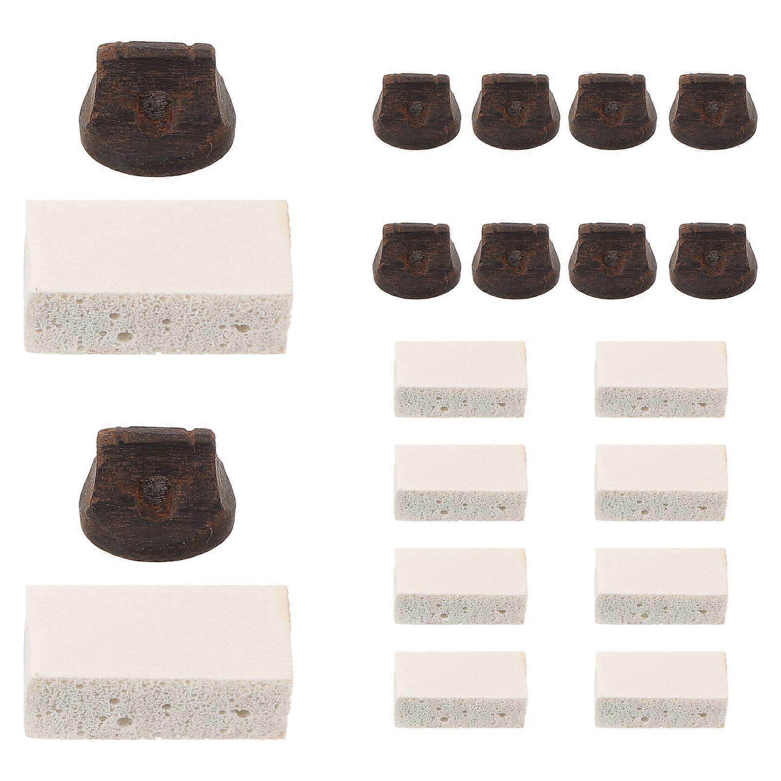 10 Set of Erhu Practice Bridge Erhu Practice Mute Erhu Silencer Silent Musical Instruments Damper