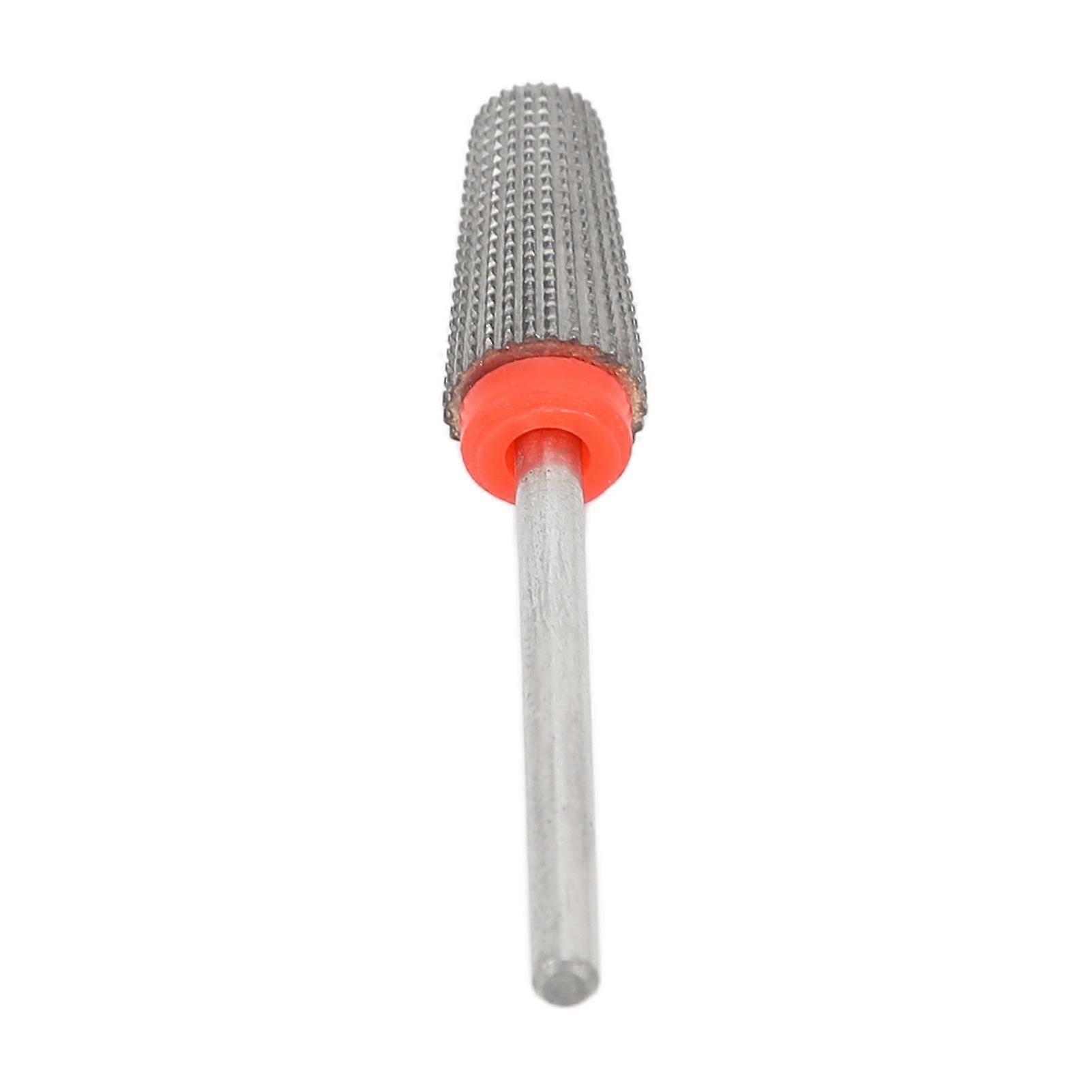 Nail Drill Bit Tungsten Steel 3 Teeth Types Multifunction Red Circle Nail Polishing Bits