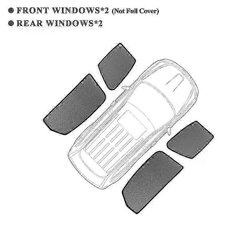 Magnetic Car Sunshade Shield for Compatible Brand 2020-2023 Front Windshield Frame Curtain Rear Baby Side Window Shade