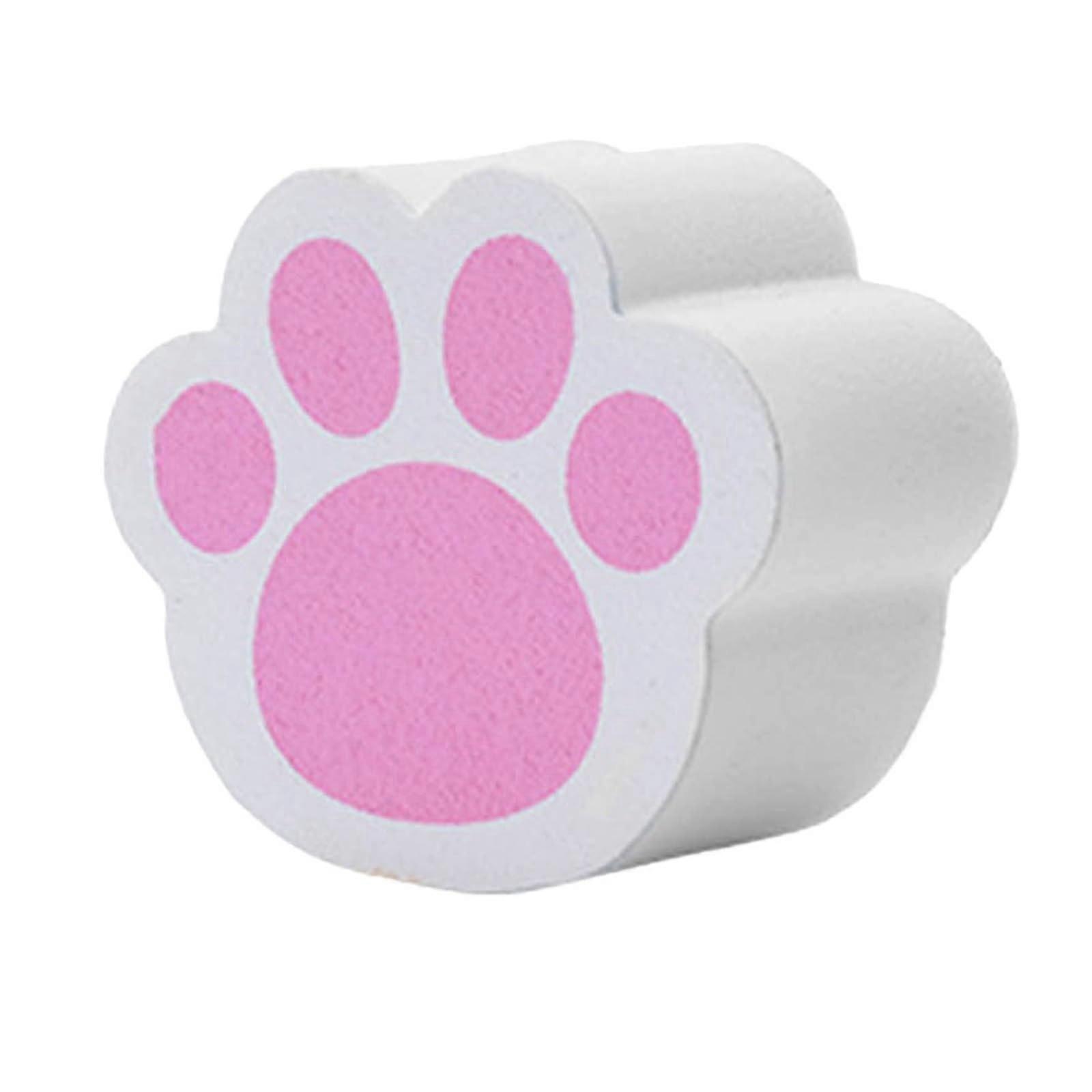 Fuginator Creative Cat Sponge, Wipeable, for Kitchen, Sink, Washing, Yellow Pink