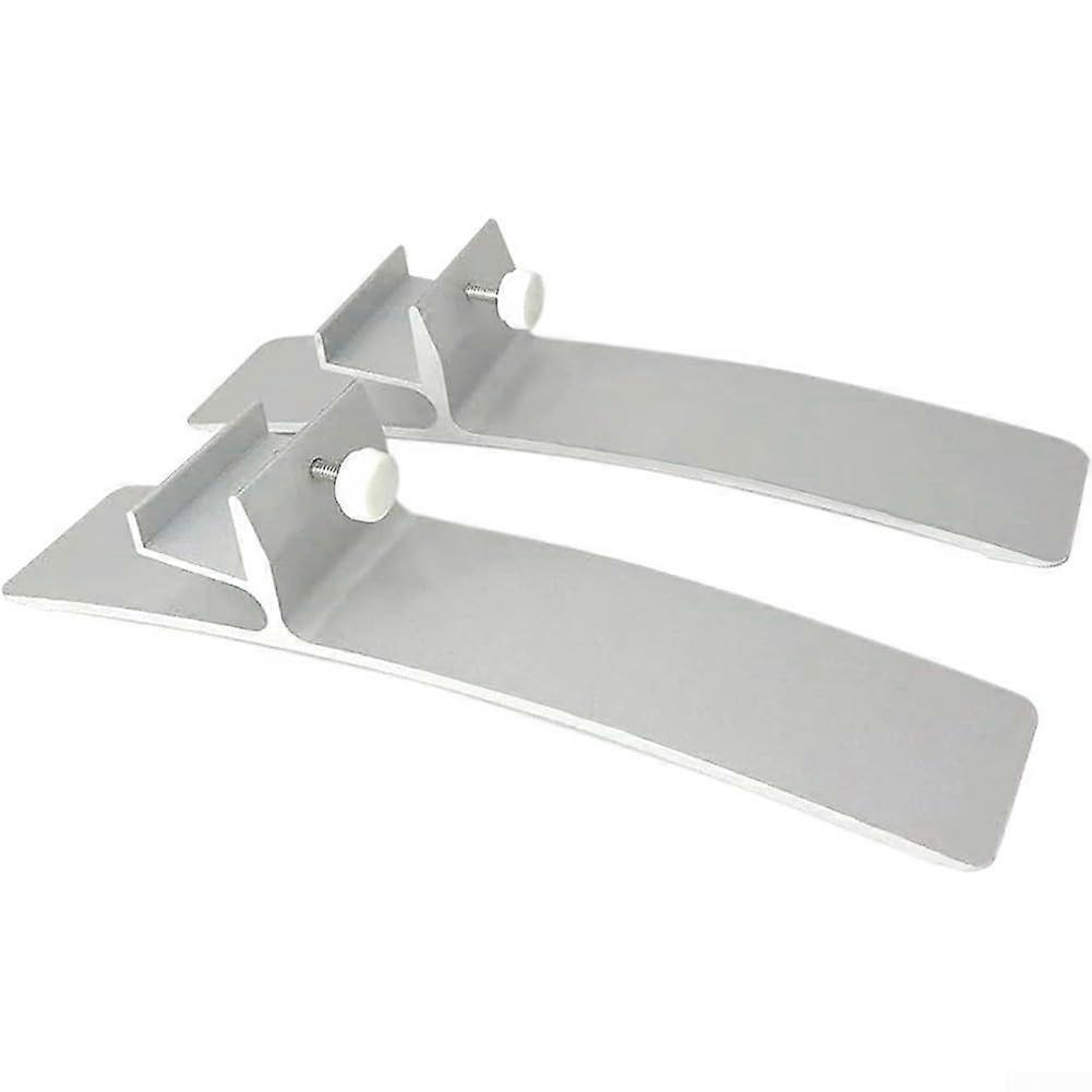 Secure your heating panel with this infrared heater stand accessory (silver).