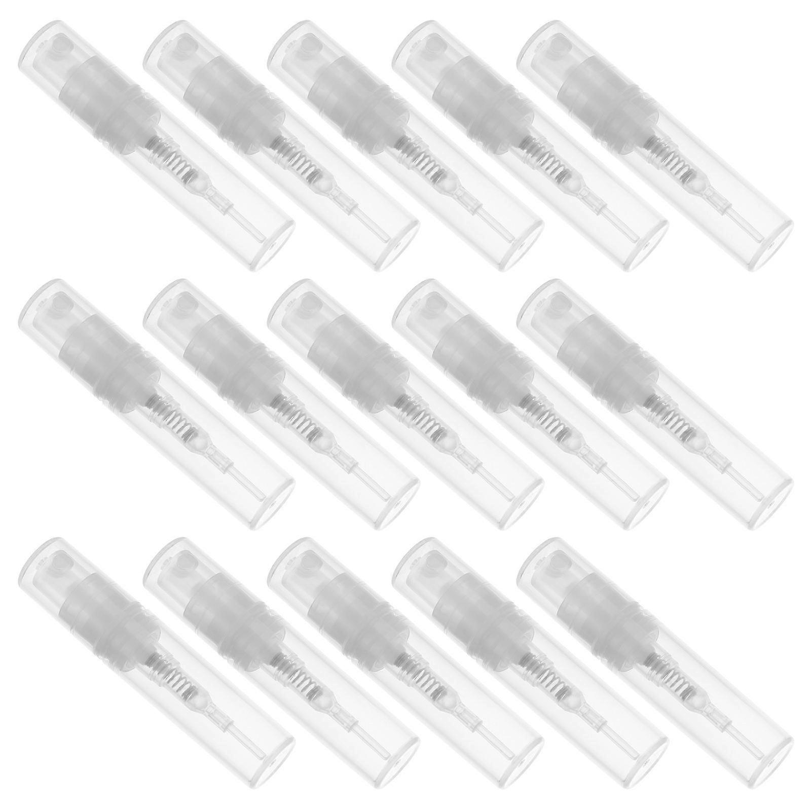 Portable Mini Perfume Atomizer Bottles 30Pcs 2ml Empty Spray Bottles Plastic Perfume Sprayers Appearance Traveling