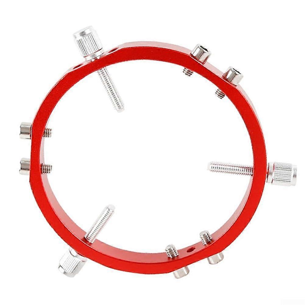 Guide ring, astronomical telescope finder ring mount – widened screw fastening – suitable for telescope tubes, photography accessories (100 mm)