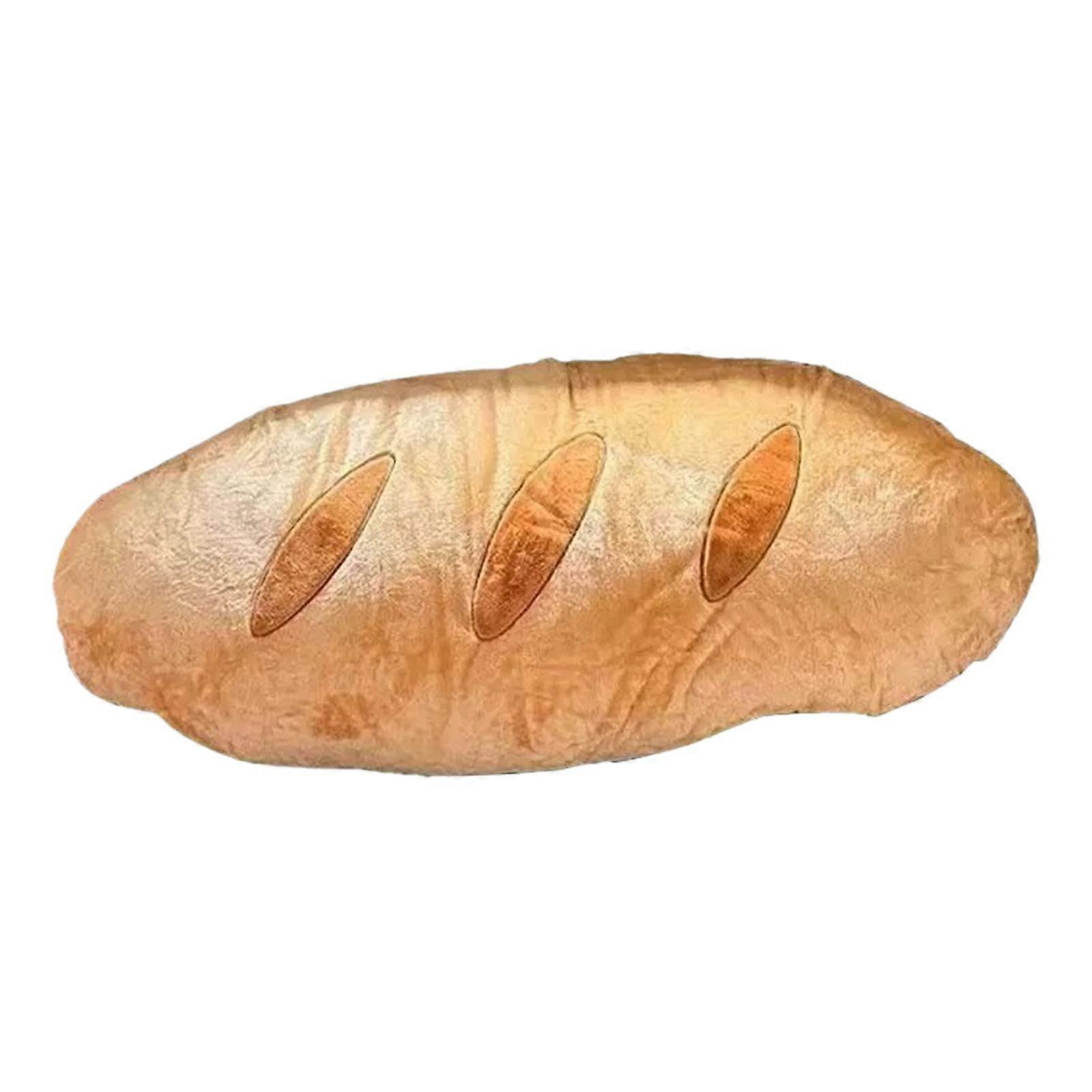 Bread Shape Pillow 3D Baguette Back Cushion Festivals Bedding Accessory