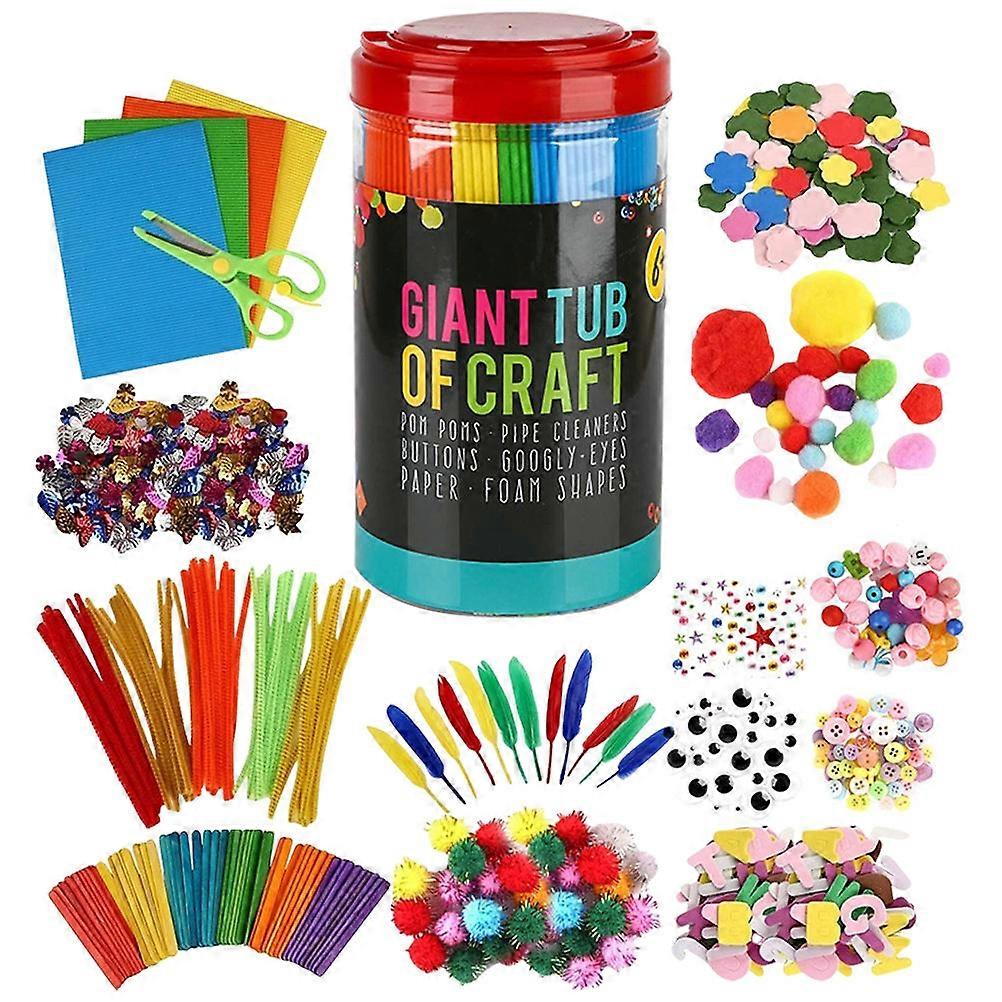 Kids Craft Kits Craft Supplies and Materials For Classroom Projects Hands-on Ability Imagination Ability 15.00X1.00X1.00cm 1Set
