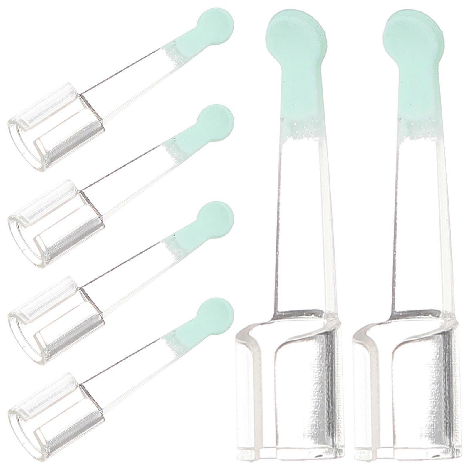 Ear Wax Removal Replacement Tips for Daily Use Soft PP Material Transparent Color Fits Various Ear Sizes