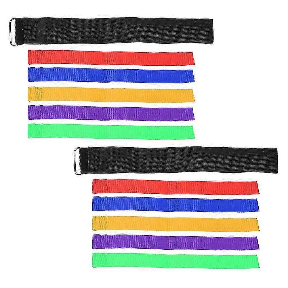 Elastic Streamer Chasing Ribbon Running Waist Band Children Parents-Child Activity Family Game Toy
