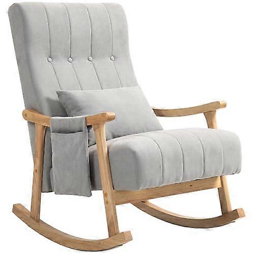 Keinutuoli Pyökki 120 Kg Harmaa