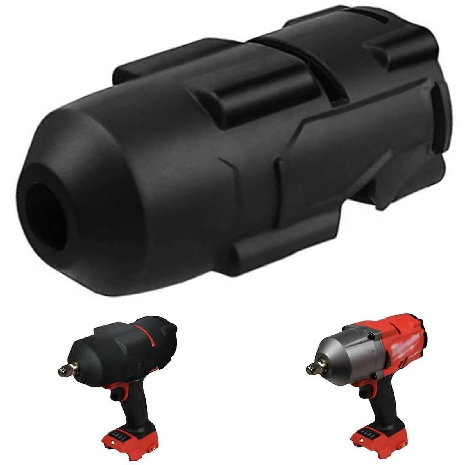 Impact Cover for Milwaukee M18 1/2" Impact Wrench 2767-20, 2863-20, Durable Rubber Protective Sleeve, High Torque Wrench Accessory