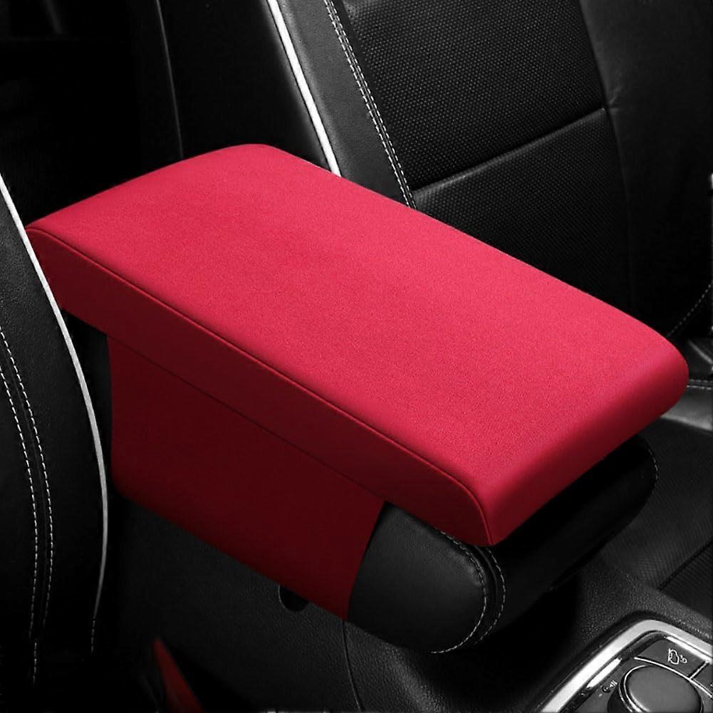 Auto Armrest Mat for Renault Scnic Kangoo Espace, Wine Red