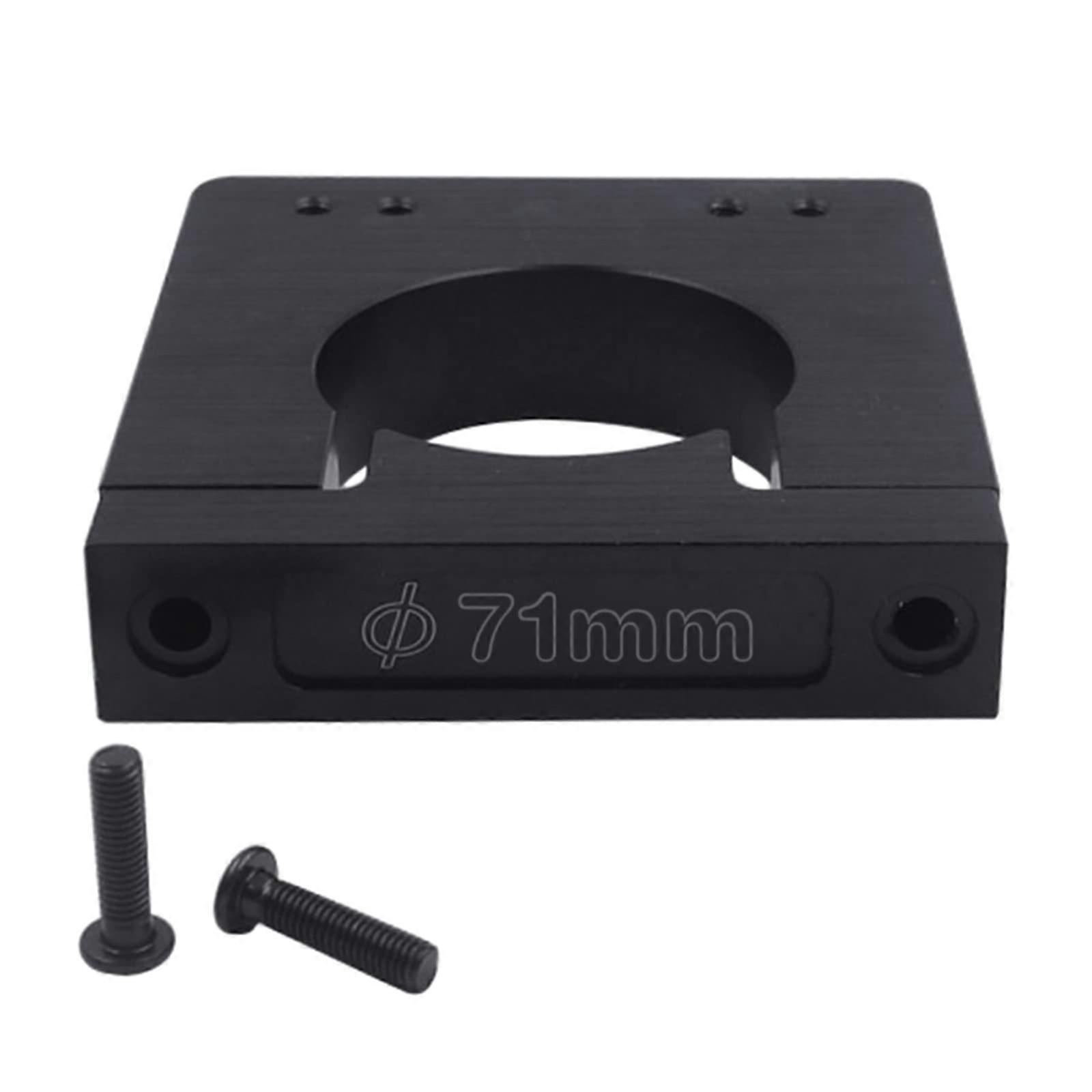 Motor Mount for Engraving Machines, 71 mm Spindle Mount, Compatible with Dotbit Engravers, Robust Accessory
