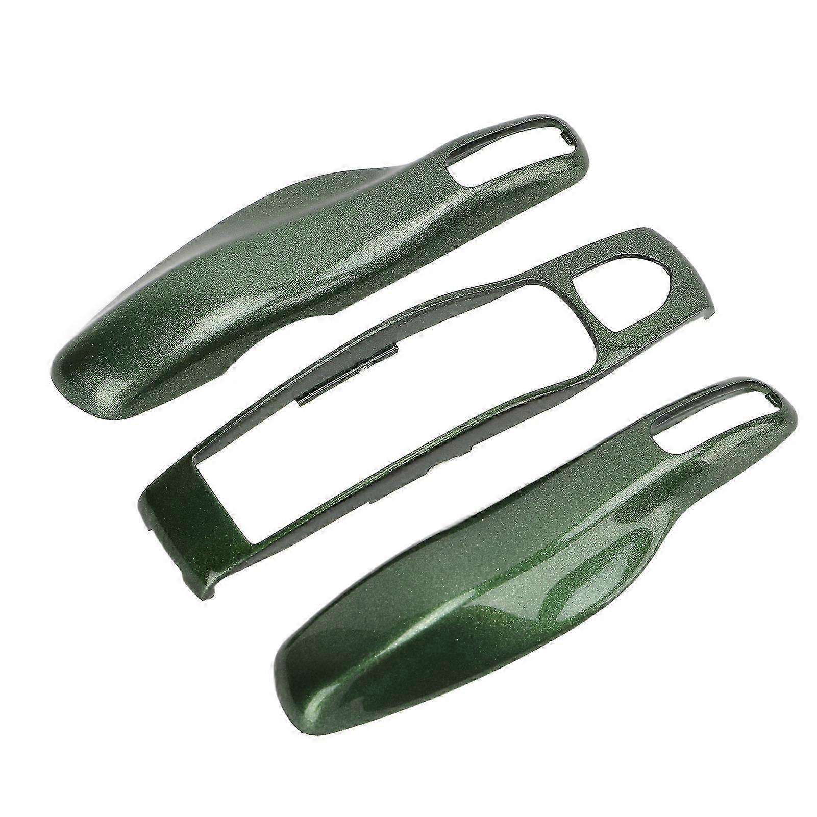 Key Fob Cover Shell Protector Car Modification Replacement for Panamera Cayenne MACAN Boxster Cayman 911 718Green