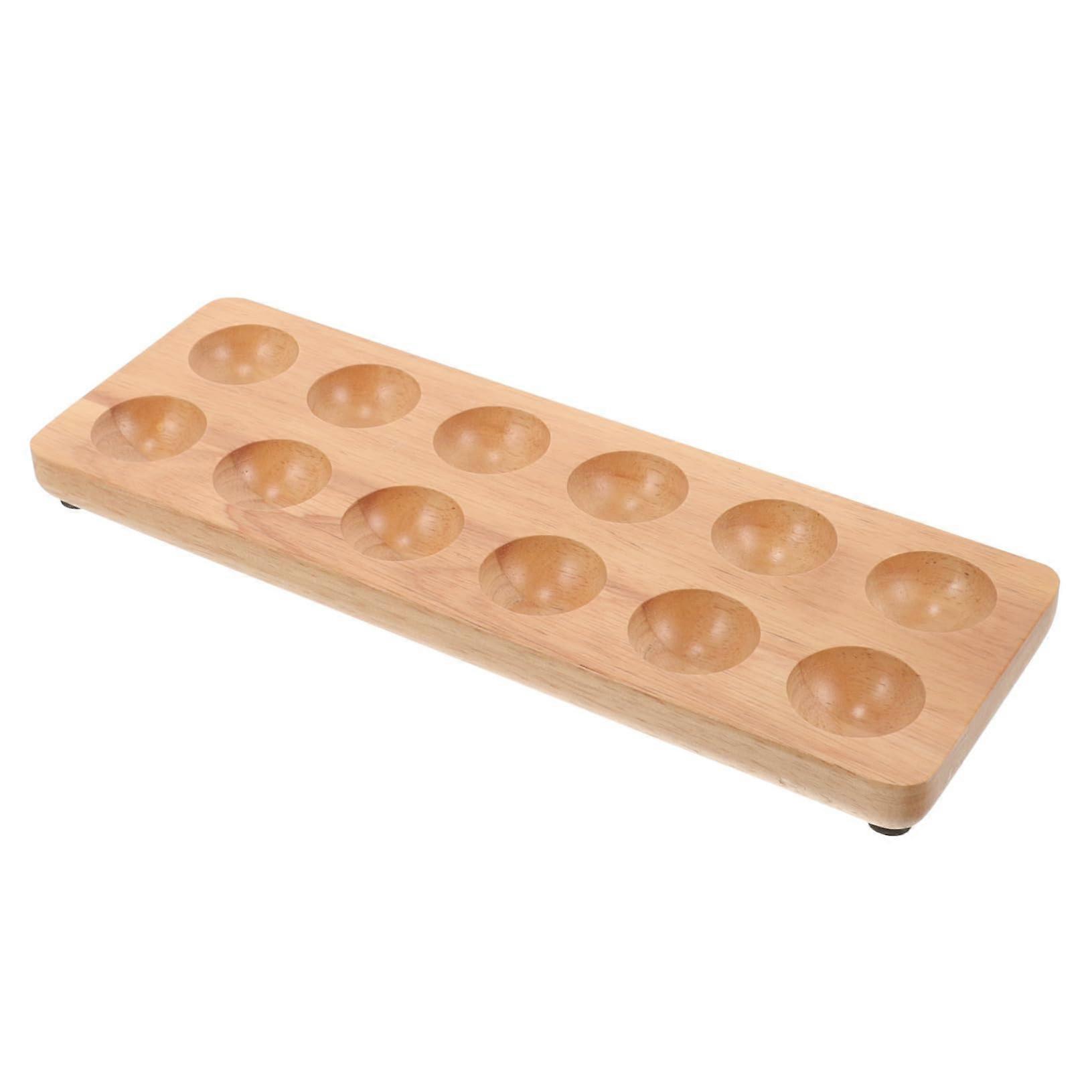 Egg storage box, egg dispenser for refrigerator, egg organizer, counter, egg holder carrier, large egg holder for 12 eggs