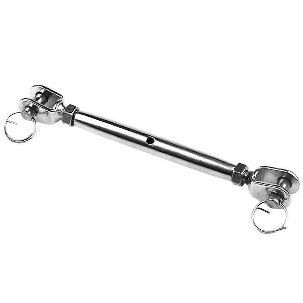 It looks like you're referring to a product description for a **stainless steel wire rope tightener**, commonly known as a **turnbuckle** or