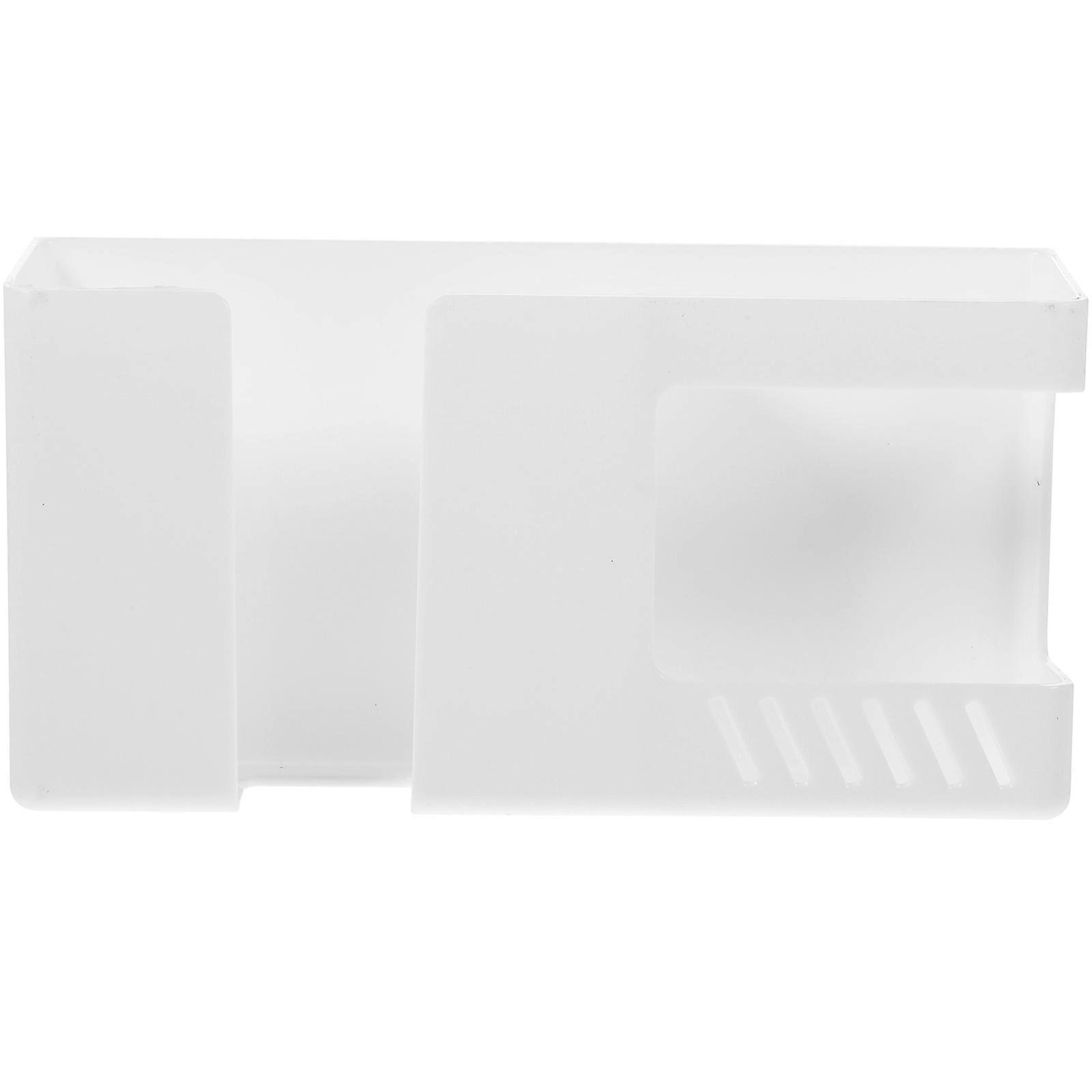 Phone Wall Mount No Punching 1 Set Wall Sundries Holder TV Remote Box Shelf