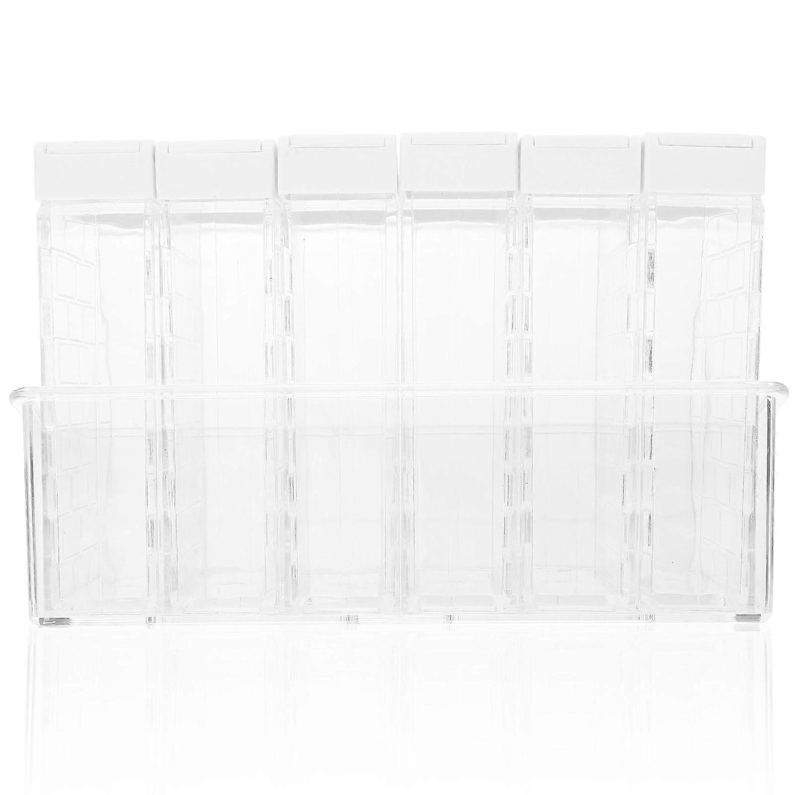 Plastic Spice Jars Seasoning Containers for Home Use 1Set