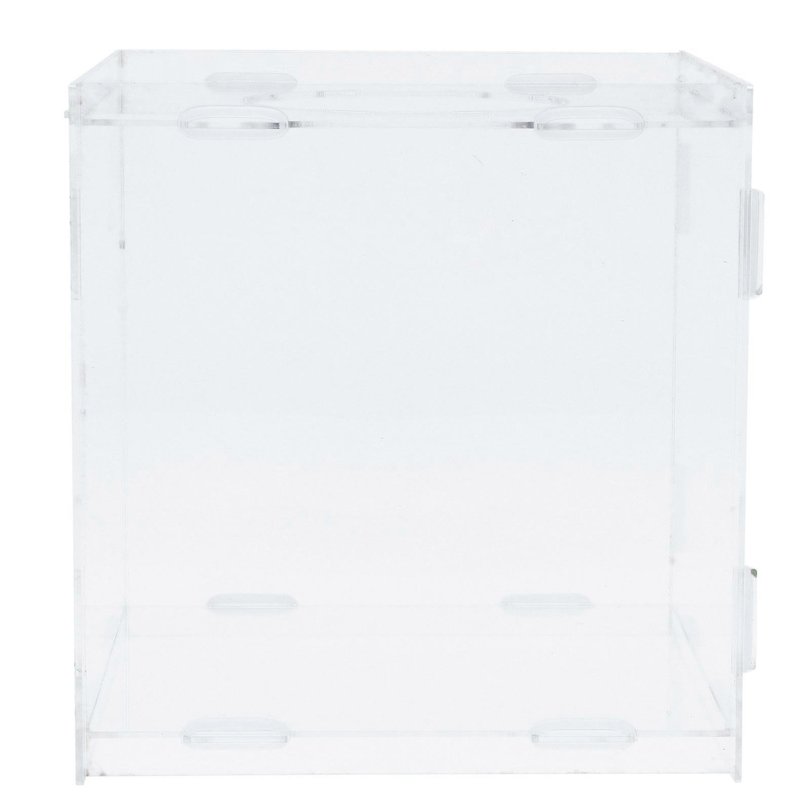 Transparent Acrylic Storage Box for Safe and Fair Use with Slot Top and Strong Locks 1PC