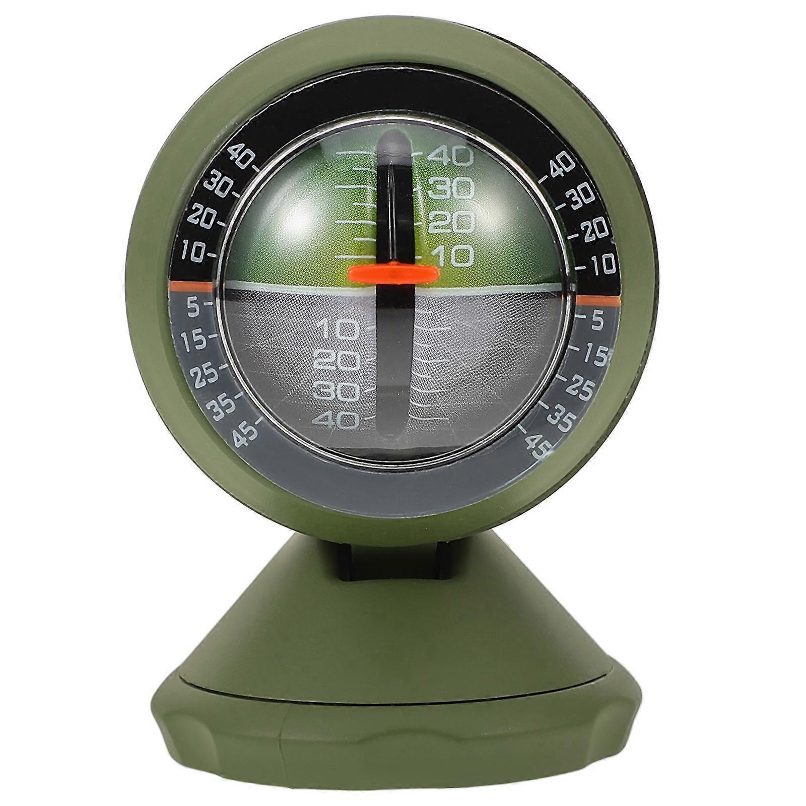 Car Inclinometer Vehicle Slope Gauge Multifunctional Tilt Meter for Accurate Measurement Durable Easy to Install Automotive Accessory for Safe Driving