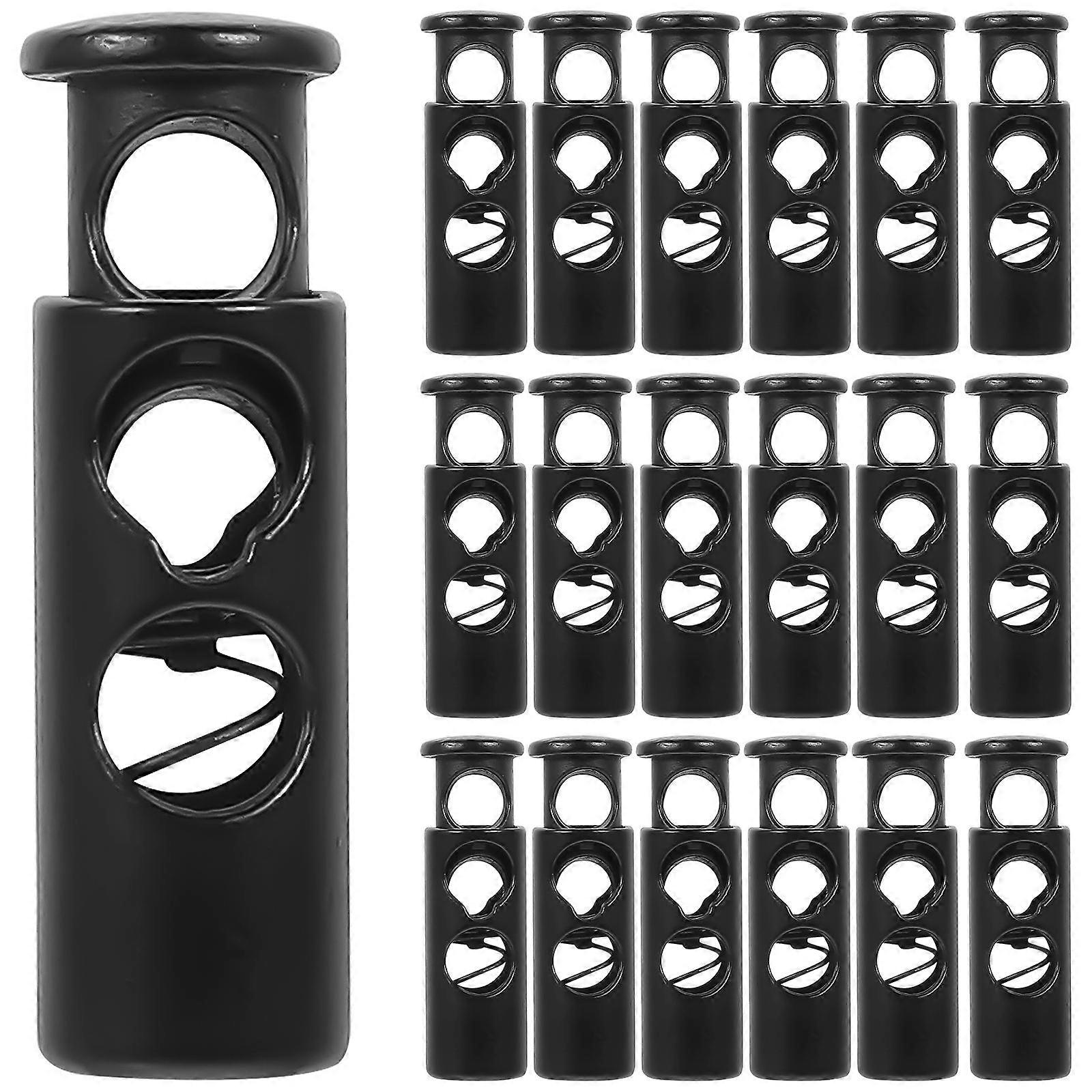 Cord Tightener 30Pcs Zinc Alloy Spring Fastener For Pants Coats And Lanyards With Spring-Loaded Design