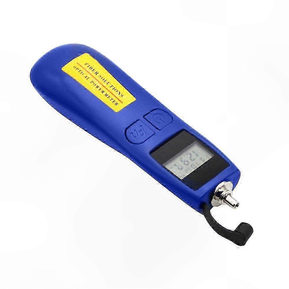Mini Optical Power Meter with 6 Wavelengths -70dBm to 10dBm Fiber Tester Work Rate Measurement Tool