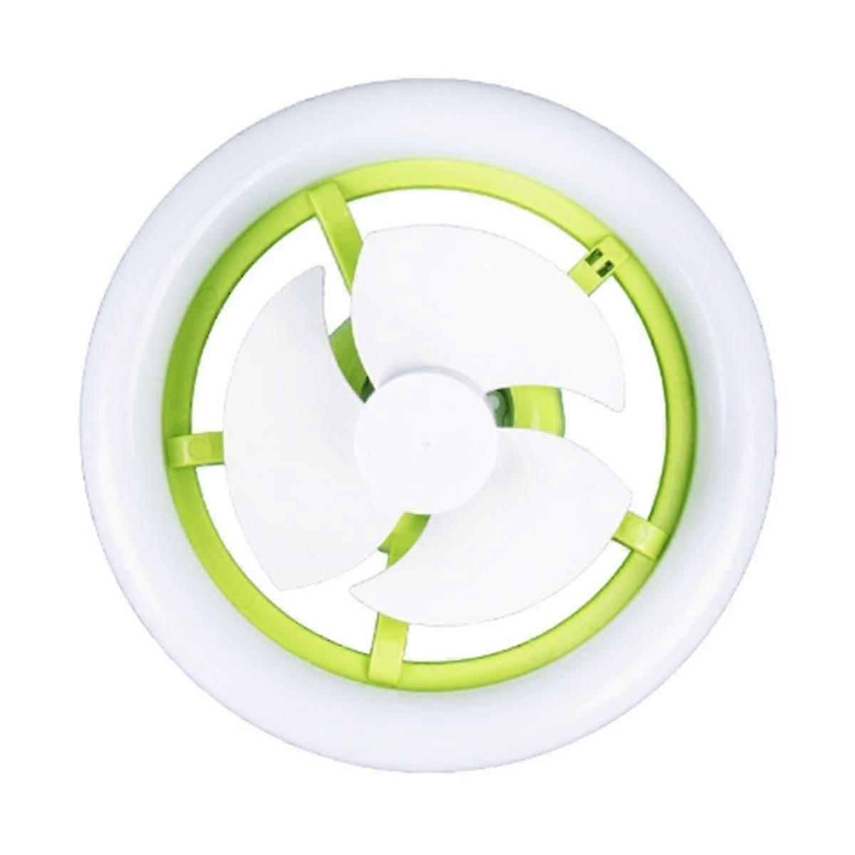 Rotatable Ceiling Fan with Light E27 Socket Fan with Remote Control Timer Setting for Bedroom and Living Room Lighting