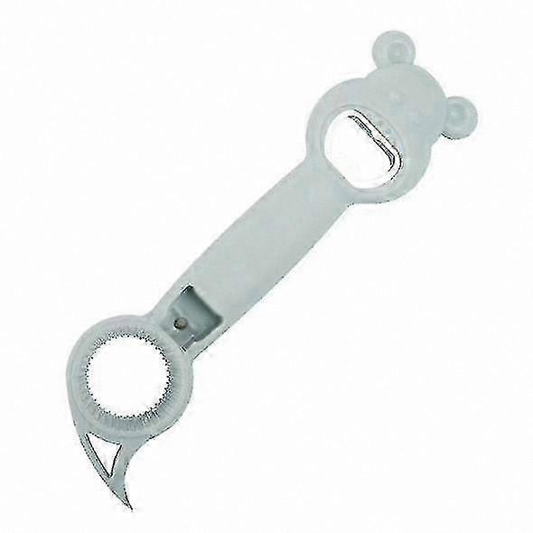 Multi-Function Can Opener with Safety Features