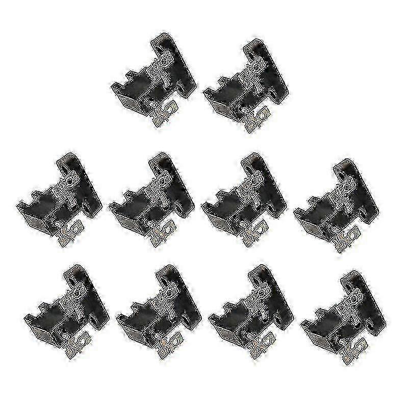 10pcs Carbon Brush Compatible with Generator Automatic Voltage Regulator AVR Black Edition 0812