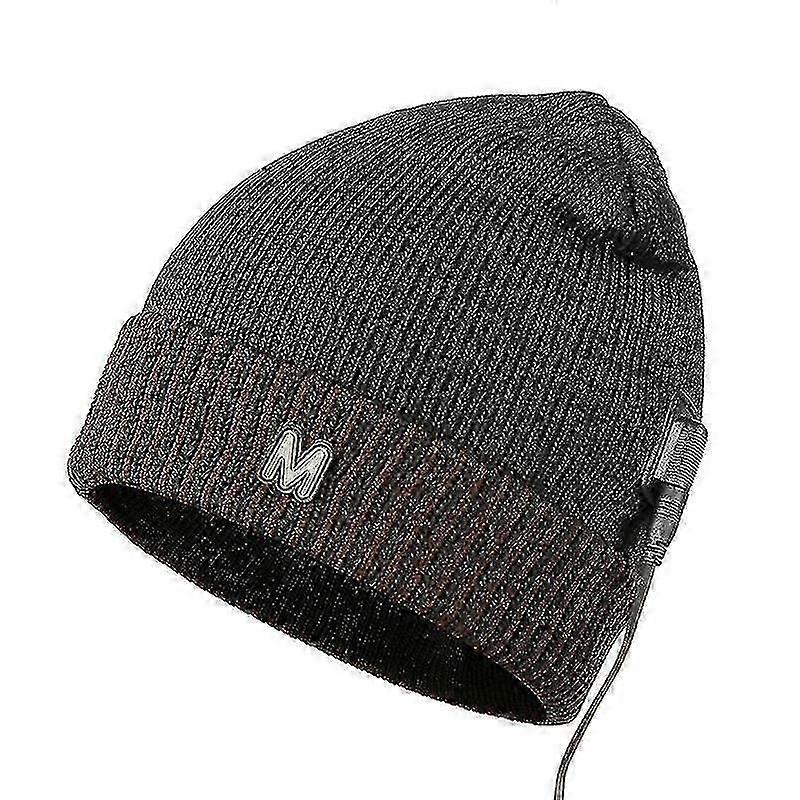 Rechargeable Electric Heating Hat Smart 3-gear Temperature Control Warm Winter