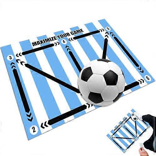 Soccer Training Mat for Ball Control and Agility - Durable Anti-Slip Design for Pace and Coordination Drills