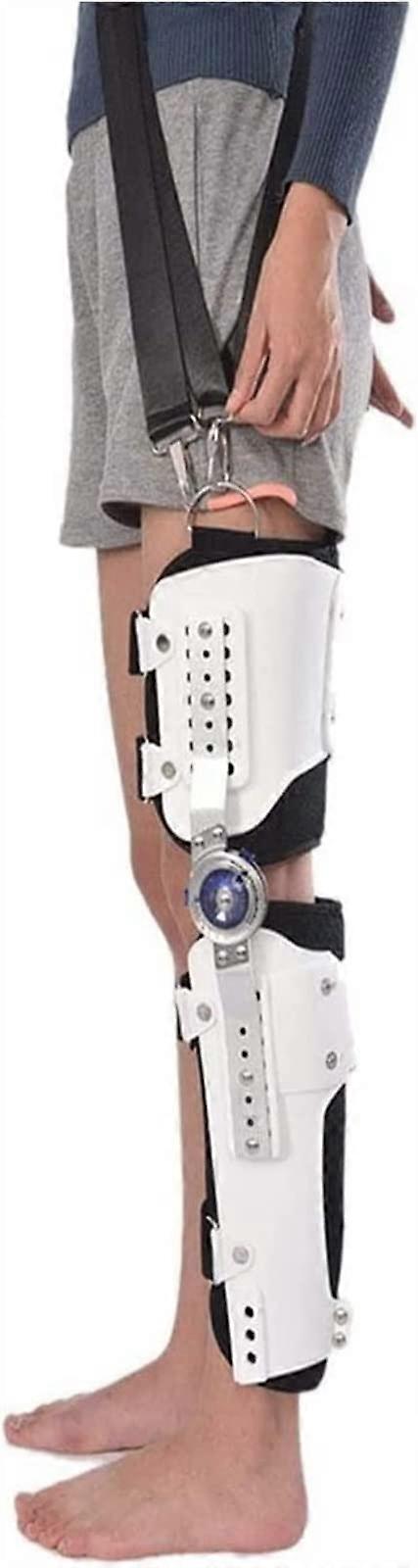 Adjustable Hinged Knee Brace Support for Ligament Injuries with Joint Stabilizer