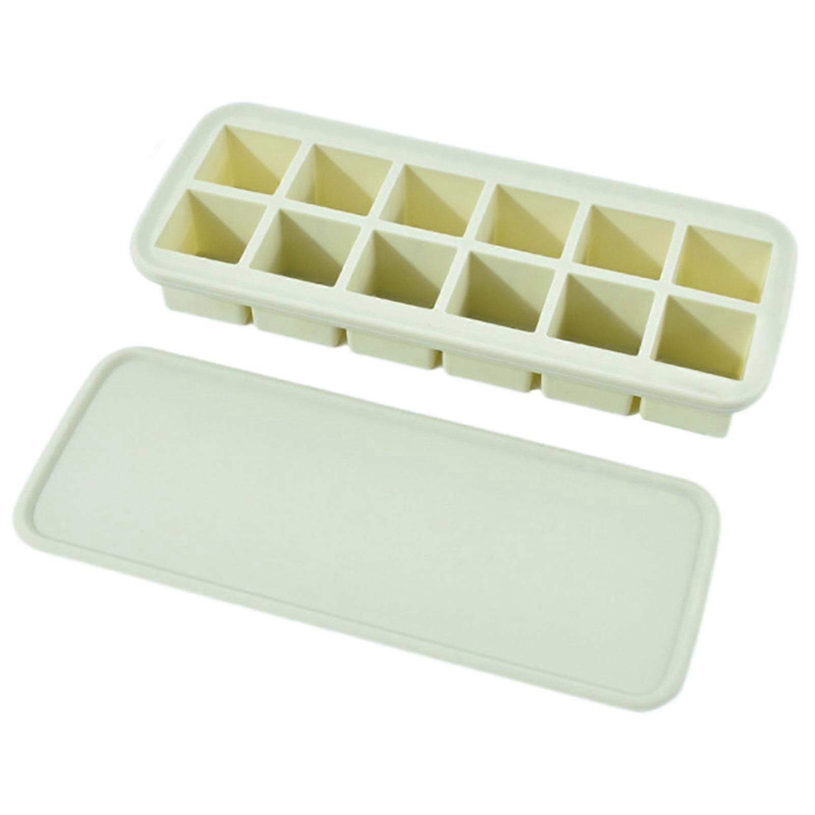 Silicone Ice Cubes Tray Easy Release Easy to Clean Reusable for Home Kitchen