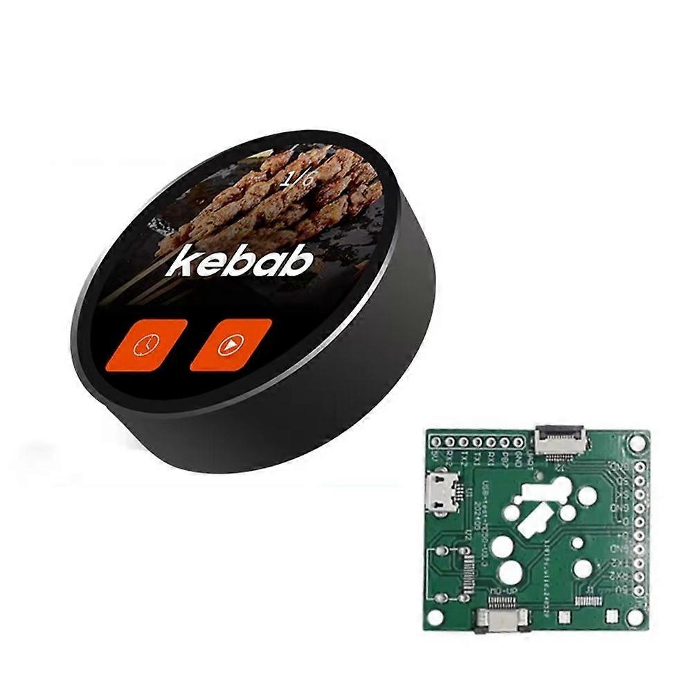 ESP32 S3 LVGL Development Board 1.5-Inch 466x466 Round Black