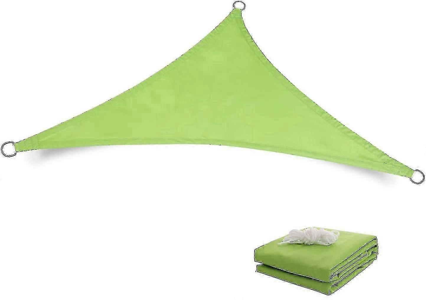 Waterproof Shade Sail UV Blocker, Equilateral Triangle Knit Fabric