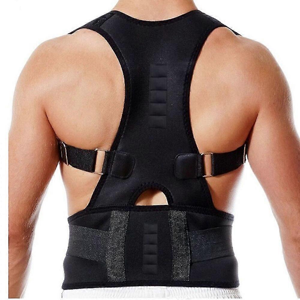 Adjustable Magnetic Therapy Posture Corrector Brace Shoulder Corset...