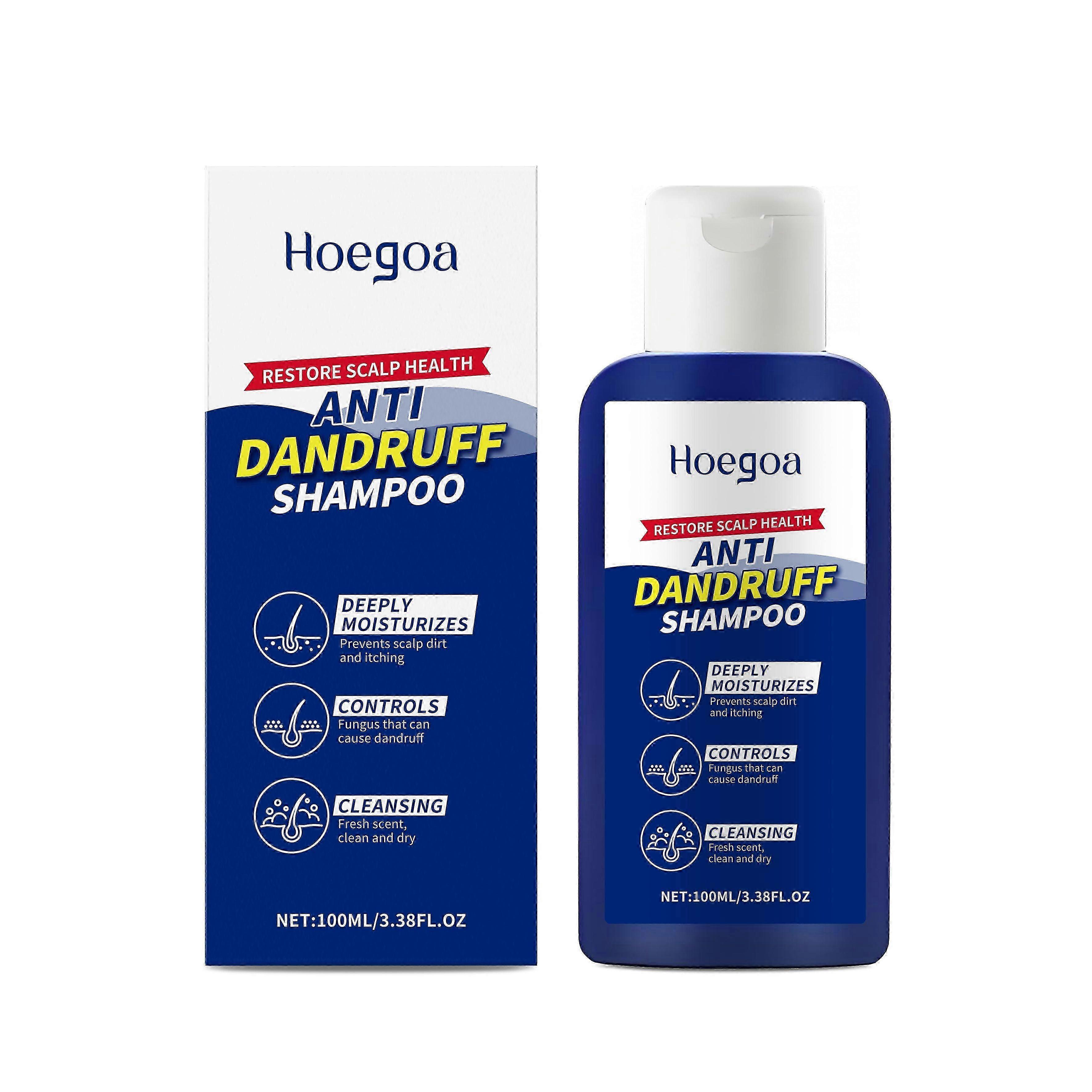 Hoegoa dandruff and oil control shampoo deeply cleanses and moisturizes the scalp, soothing dryness and refreshing care shampoo