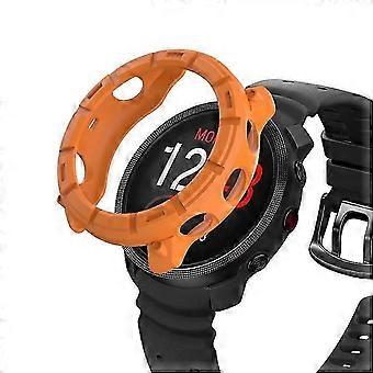 Polar Vantage M3 TPU -koteloon ontto puoliksi kääritty kellon rungon kansi