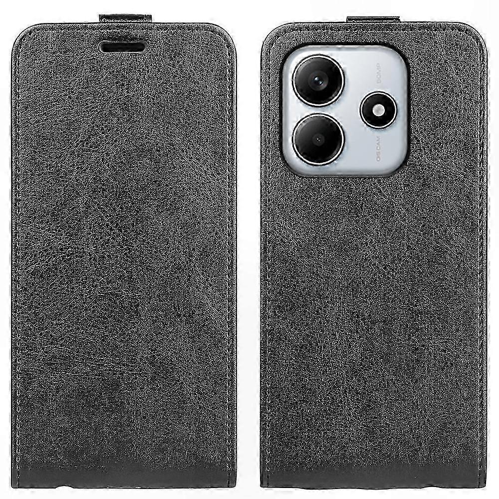 Vertical Flip Leather Case with R64 Texture for Single Phone Model