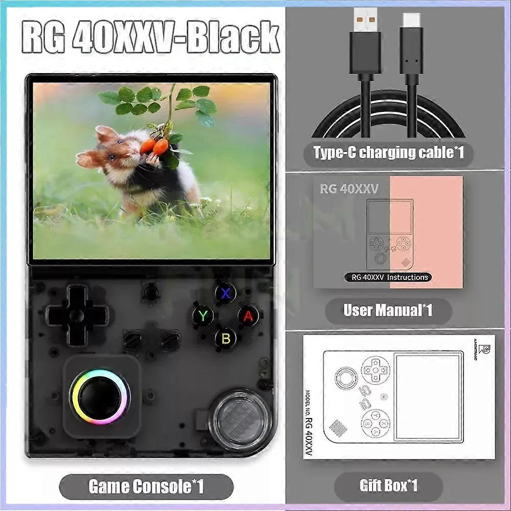 RG40XXV Retro Handheld Game Console 4.0 Inch 640*480 Screen Linux System 5G WiFi Bluetooth HDMI TV Edition