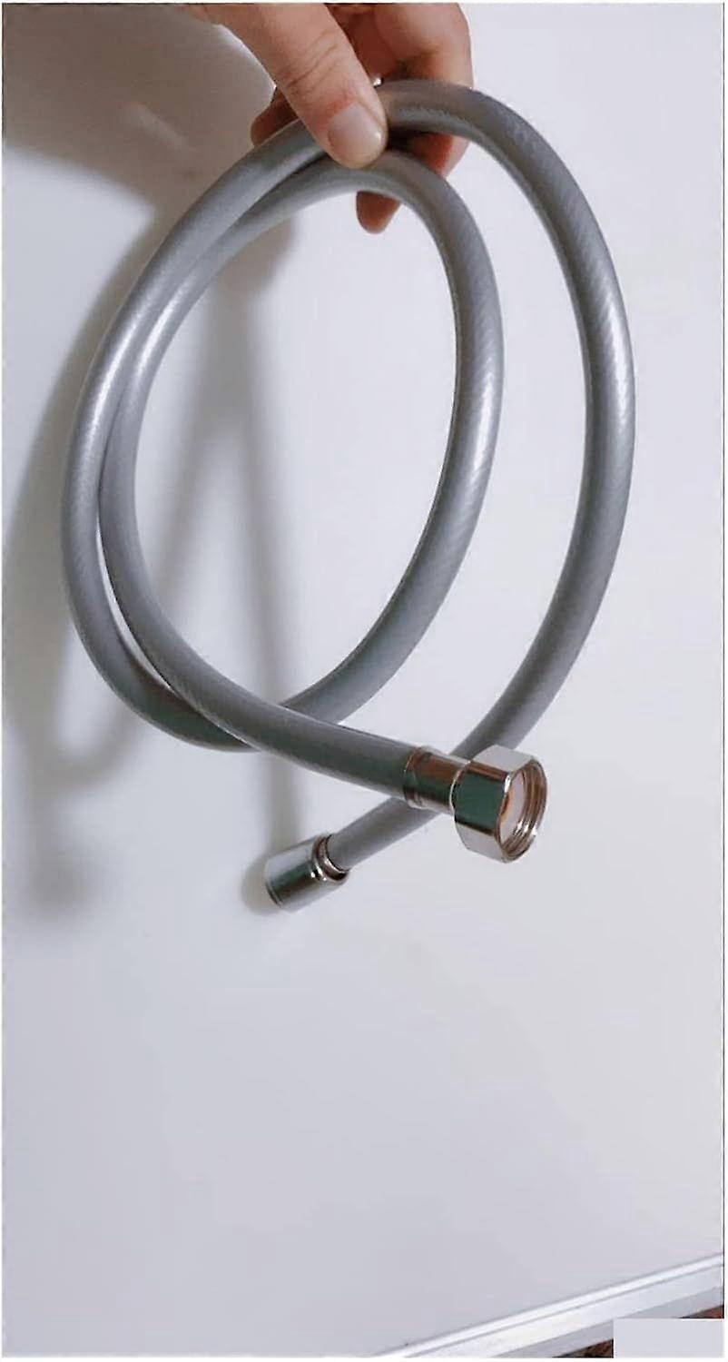 1,2 / 1,5 / 2M PVC duschslang för badrum handhållet duschhuvud flexibel slang G1/2