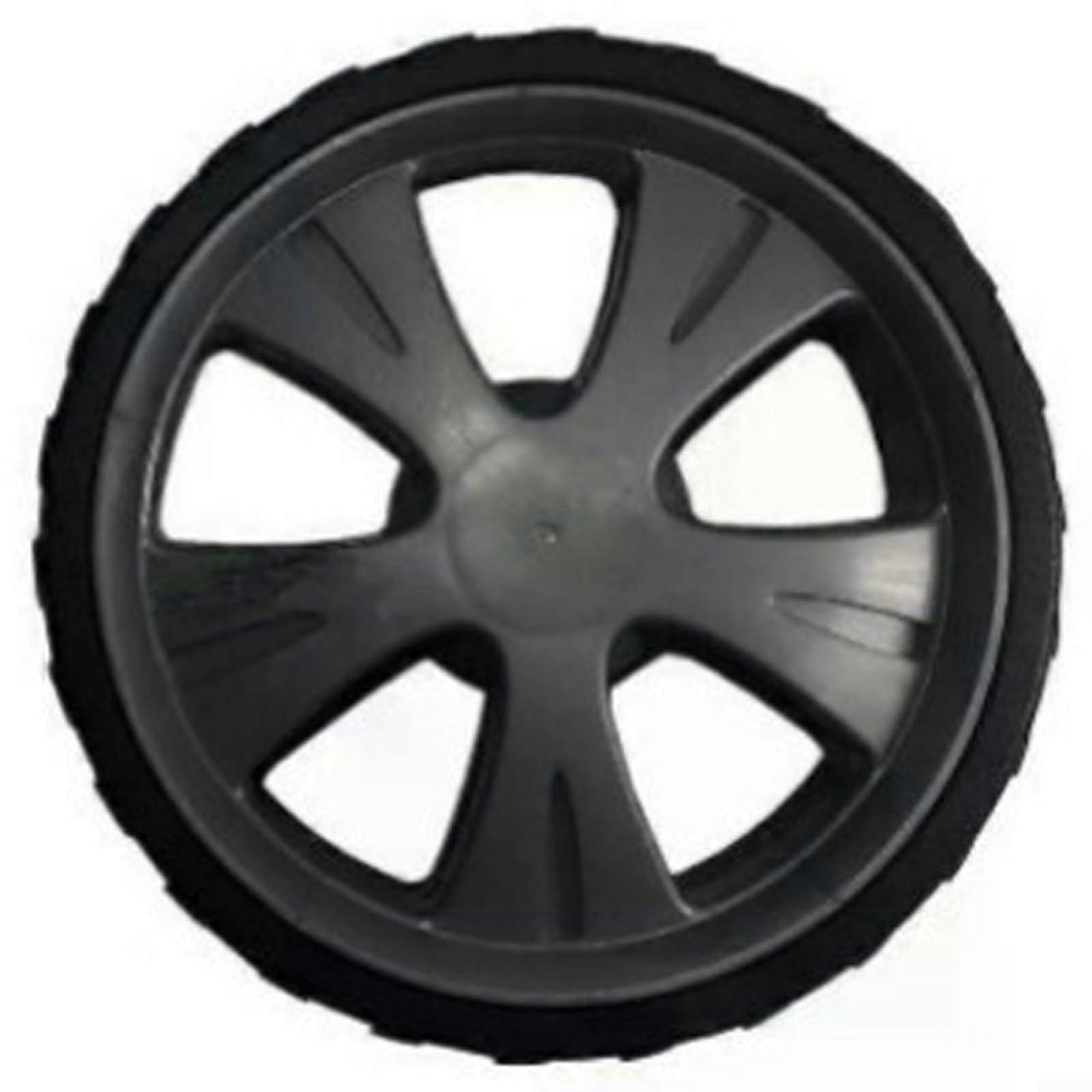 Lawn Mower Wheel Replacement for ALKO 5.175.18, 51 Series, Black PP, Easy Fit, Towing Hitch Kit Compatible