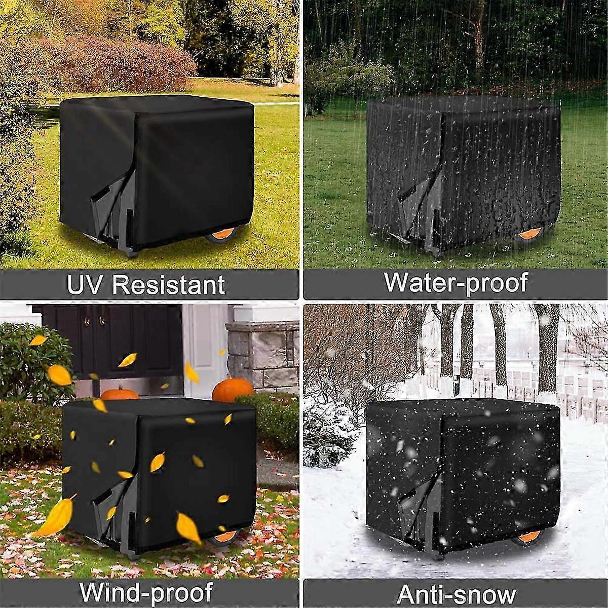 Outdoor Generator Cover 32x24x24Inches,Protection for Most Generators