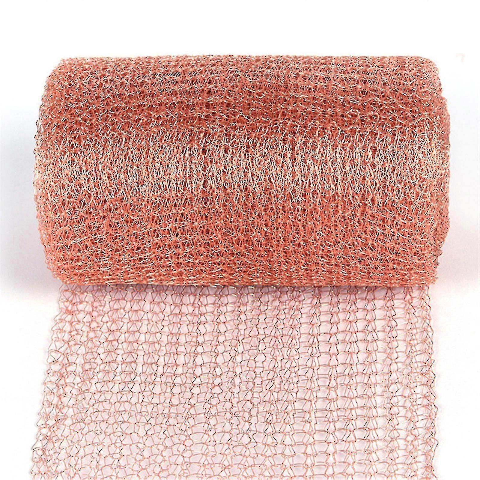 diy mouse trap with copper wool fabric