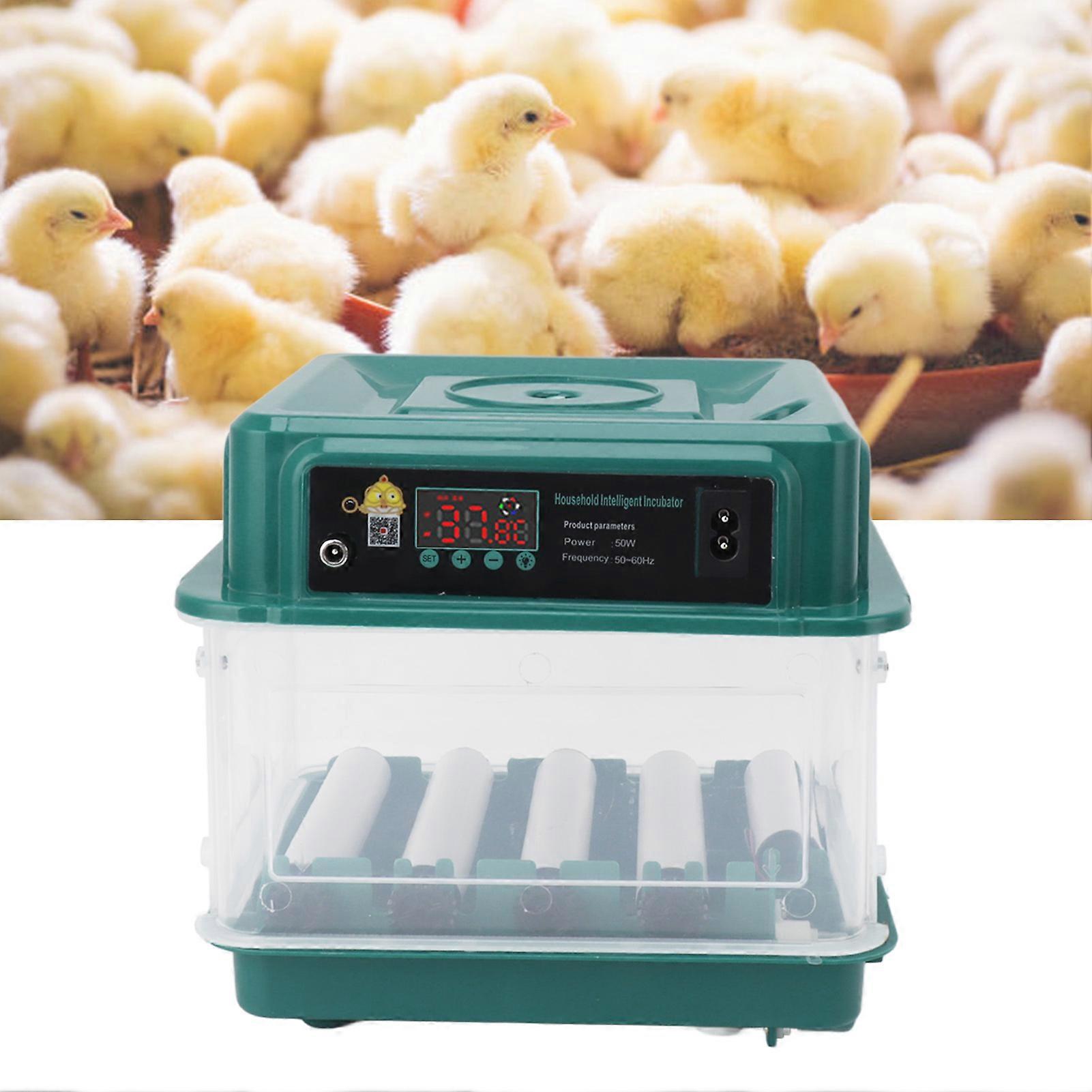 Automatic Egg Incubator with Adjustable Tray for 10 Eggs 220V EU Plug