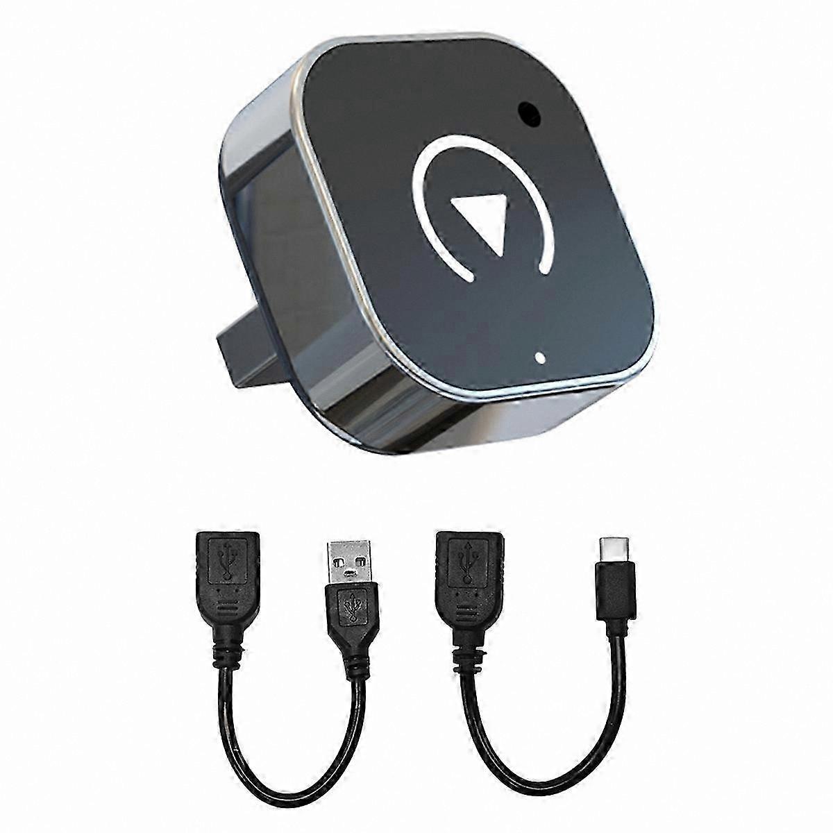 2-in-1 Wireless Adapter for Android & MG - AI Box for Wired to Wireless CarPlay Conversion