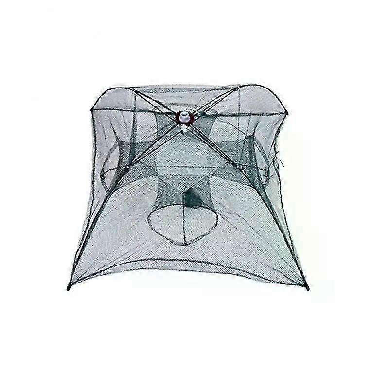 automatic folding fish trap shrimp cage fishing accessory