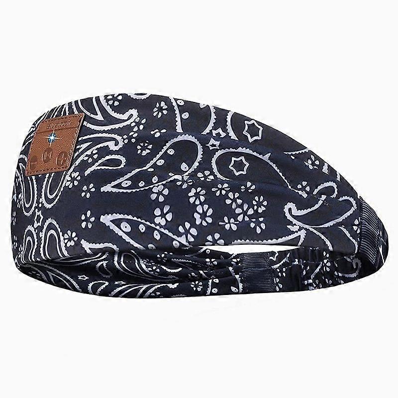 Sleeping Headband Headphones for Side Sleepers, Wireless Bluetooth Headband Headphones with Upgraded Smaller Speakers, Perfect for Running(blue)