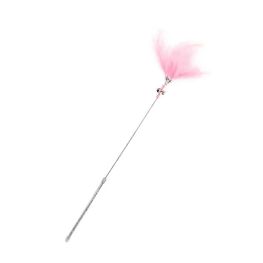 Cat Interactive Toys for Decoration Pink Teaser Stick